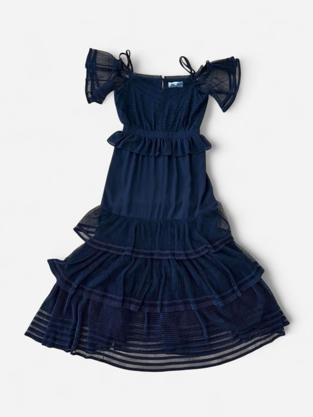 Three Floor Goth Whimsigoth Maxi Dress Recencycore Victorian Dark Fairy XXS